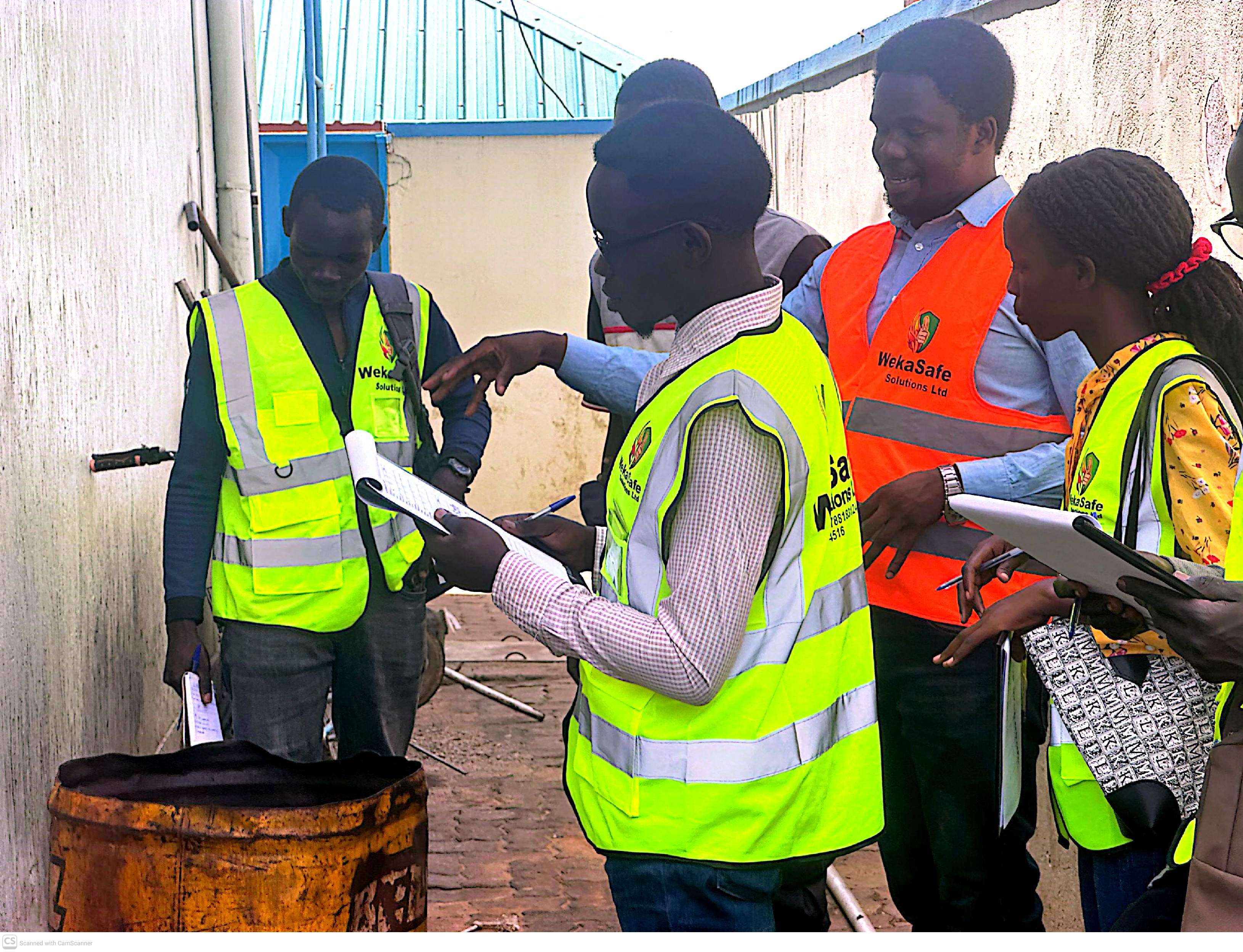 Construction site audit